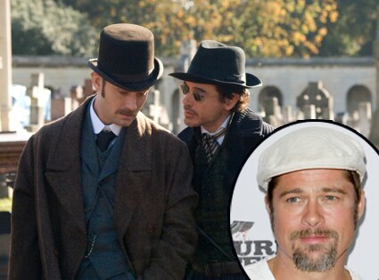Jude Law, Robert Downey Jr., Sherlock Holmes, Brad Pitt
