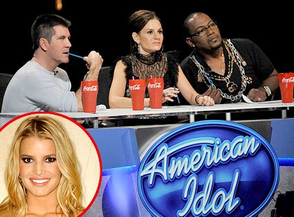 American Idol, Simon Cowell, Kara DioGuardi, Randy Jackson, Jessica Simpson