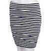Ashley Bandage Stripe Mini Skirt