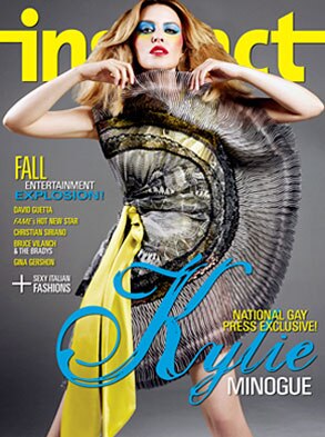 Kylie Minogue, Instinct Magazine, Cover