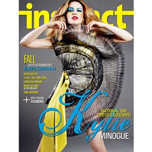 Kylie Minogue, Instinct Magazine, Cover