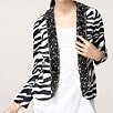 Alice and Olivia Zebra Print Jacket