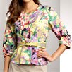 Elie Tahari Floral Jacketb