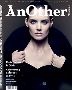 Katie Holmes, AnOther Magazine, Cover
