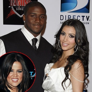 Reggie Bush, Kim Kardashian, Khloe Kardashian Odom