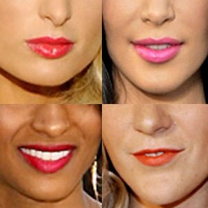 Paris Hilton, Kim Kardashian, Ciara, Chloe Sevigny, Lips