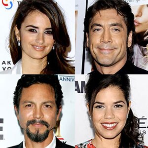 Penelope Cruz, Javier Bardem, Benjamin Bratt, America Ferrera