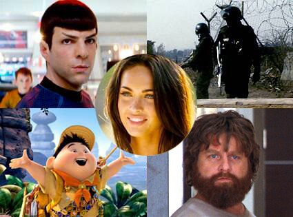 Zachary Quinto, Star Trek, District 9, Up, Hangover, Megan Fox