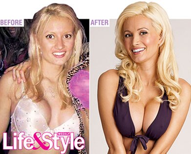 Holly Madison, Life and Style Magazine, Inside