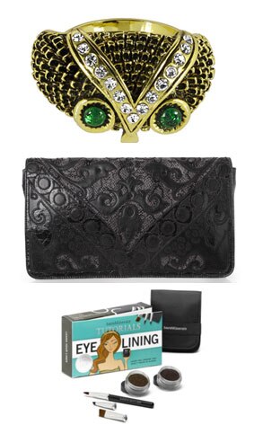 Miss Misa, Owl Ring, BareMinerals Tutorials: Eye Lining 