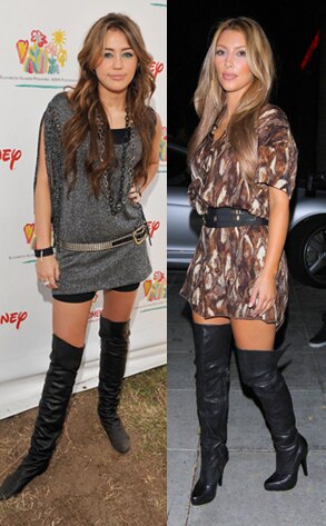 Miley Cyrus, Kim Kardashian