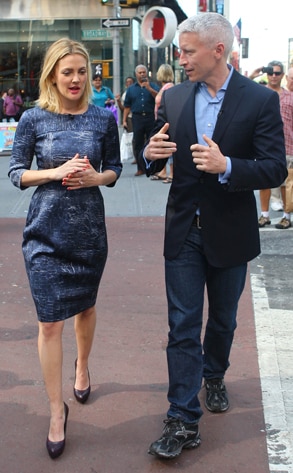 Drew Barrymore, Anderson Cooper