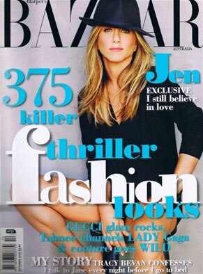 Jennifer Anniston, Harpers Baazar