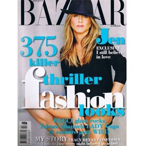 Jennifer Anniston, Harpers Baazar