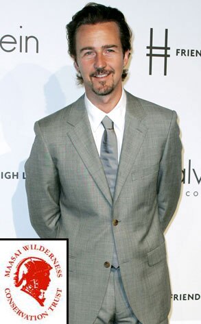 Edward Norton, MAASAI WARRIORS Trust