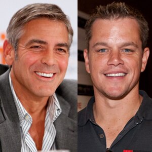 Matt Damon, George Clooney