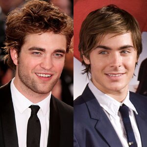 Robert Pattinson, Zac Efron 