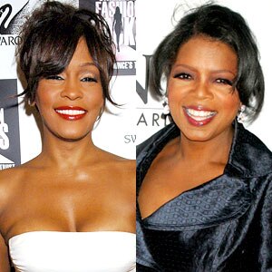 Whitney Houston, Oprah Winfrey