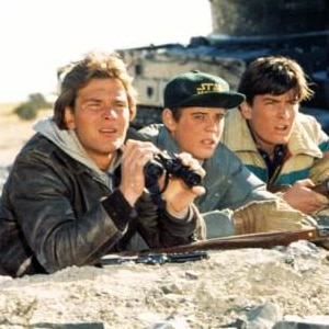 Patrick Swayze, C. Thomas Howell, Charlie Sheen, Red Dawn