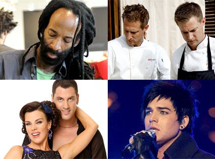 Project Runway, Top Chef, Dancing with the Stars, American Idol