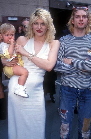 Francis Bean, Courtney Love, Kurt Cobain