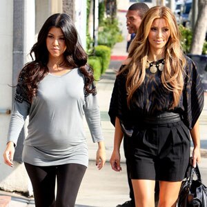 Kourtney Kardashian, Kim Kardashian