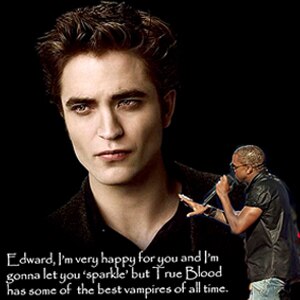 Kanye West, Robert Pattinson