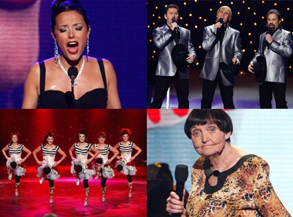 Barbara Padilla, The Texas Tenors, Fab Five, Grandma Lee, America's Got Talent