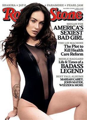 Megan Fox, Rolling Stone, Cover