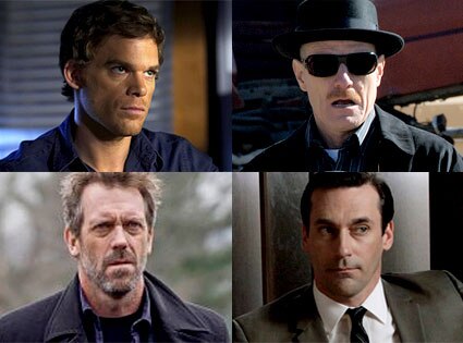 Michael C. Hall, Dexter, Bryan Cranston, Breaking Bad, Hugh Laurie, House, Jon Hamm, Mad Men