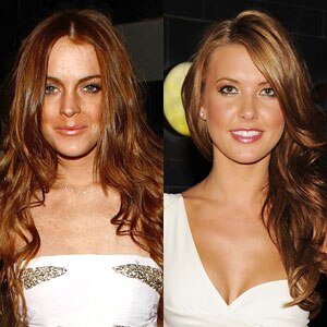 Lindsay Lohan, Audrina Patridge 