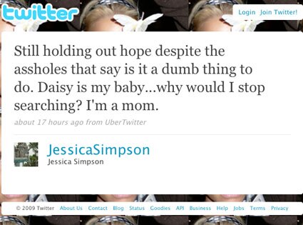 Jessica Simpson Twitter