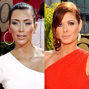 Kim Kardashian, Debra Messing