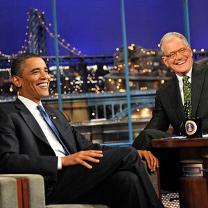 LATE SHOW WITH DAVID LETTERMAN, Barack Obama