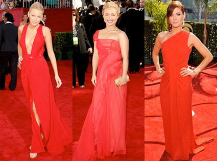 Blake Lively, Hayden Panettiere, Debra Messing