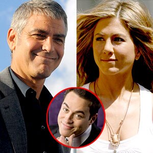 George Clooney, Jennifer Aniston, Steven Ward