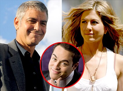 George Clooney, Jennifer Aniston, Steven Ward