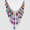 Chadwicks Crystal Bib Necklace