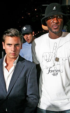 Lamar Odom, Scott Disick