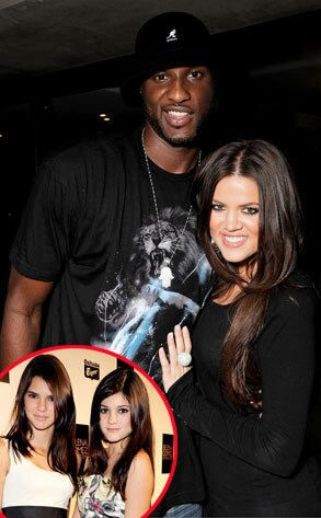 Khloe Kardashian, Lamar Odom, Kendall Jenner, Kylie Jenner