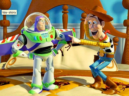 Toy Story, Buzz Lightyear, Woody