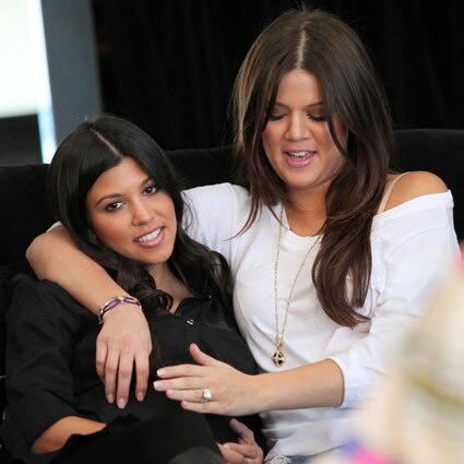 Kourtney Kardashian, Khloe Kardashian Odom