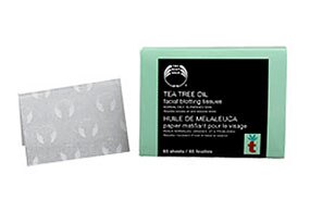 Tea Tree Oil Facial Blotting Tissues