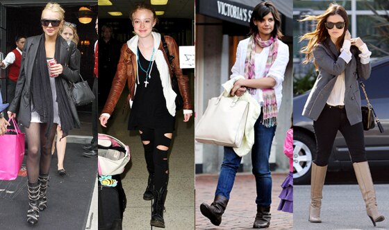 Lindsay Lohan, Dakota Fanning, Kate Holmes, Rachel Bilson
