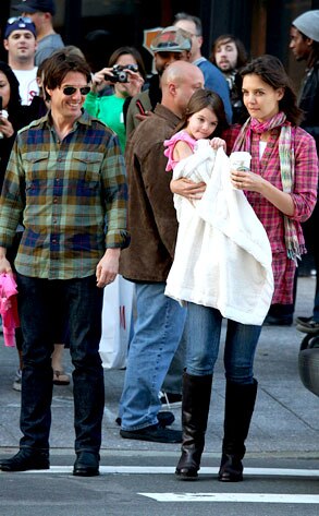 Tom Cruise, Katie Holmes, Suri Cruise