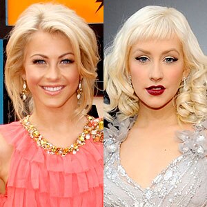 Julianne Hough, Christina Aguilera