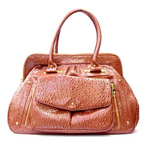 Bella Dawn Ostrich Handbag