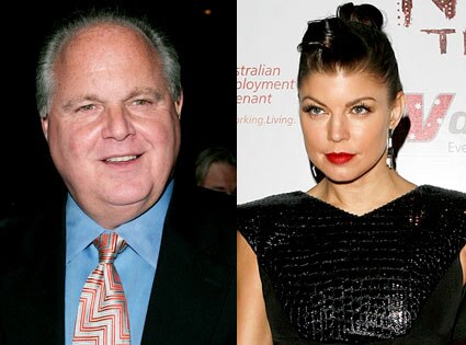 Rush Limbaugh, Fergie