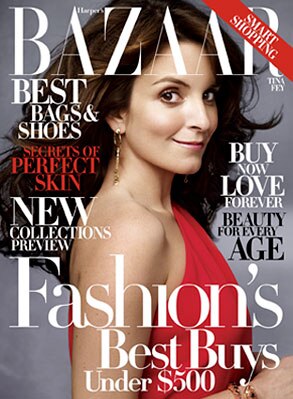 Tina Fey, Harper's Bazaar, Cover