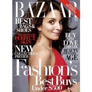 Tina Fey, Harper's Bazaar, Cover